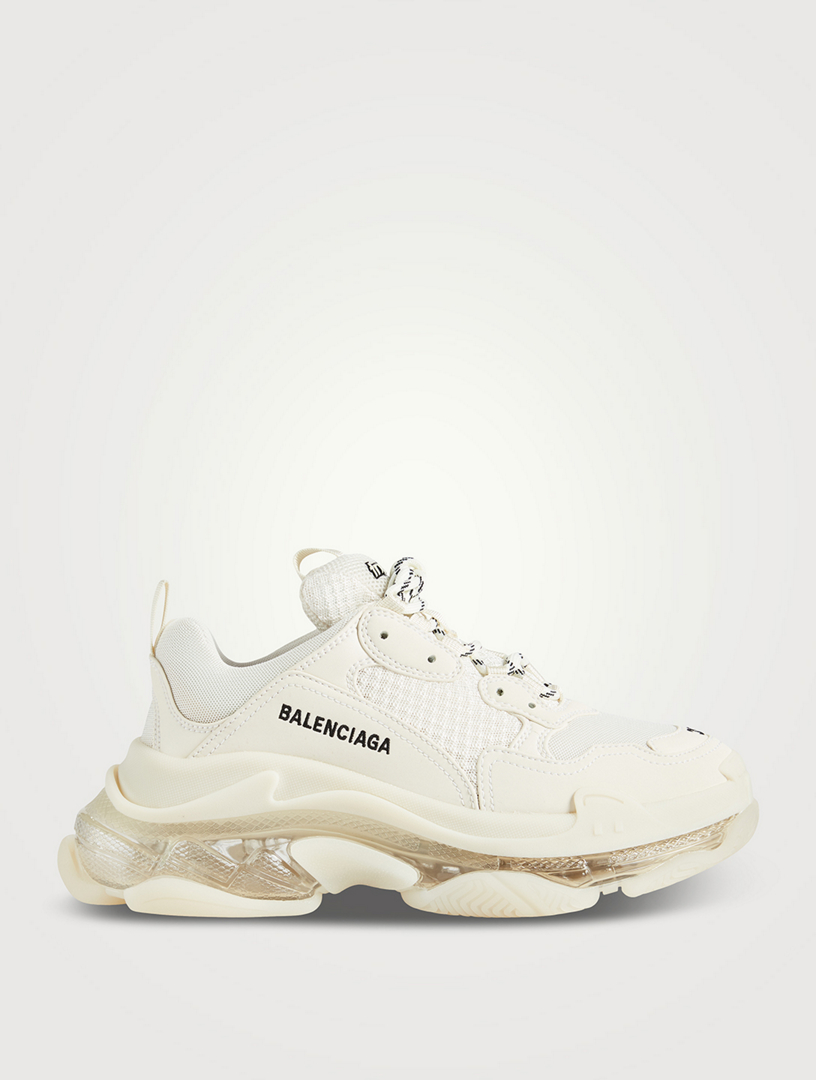 Umeki gentage Myre BALENCIAGA Triple S Clear Sole Sneakers | Holt Renfrew Canada