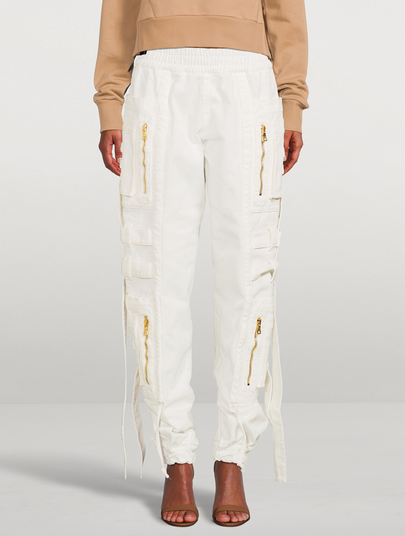 balmain cargo pants