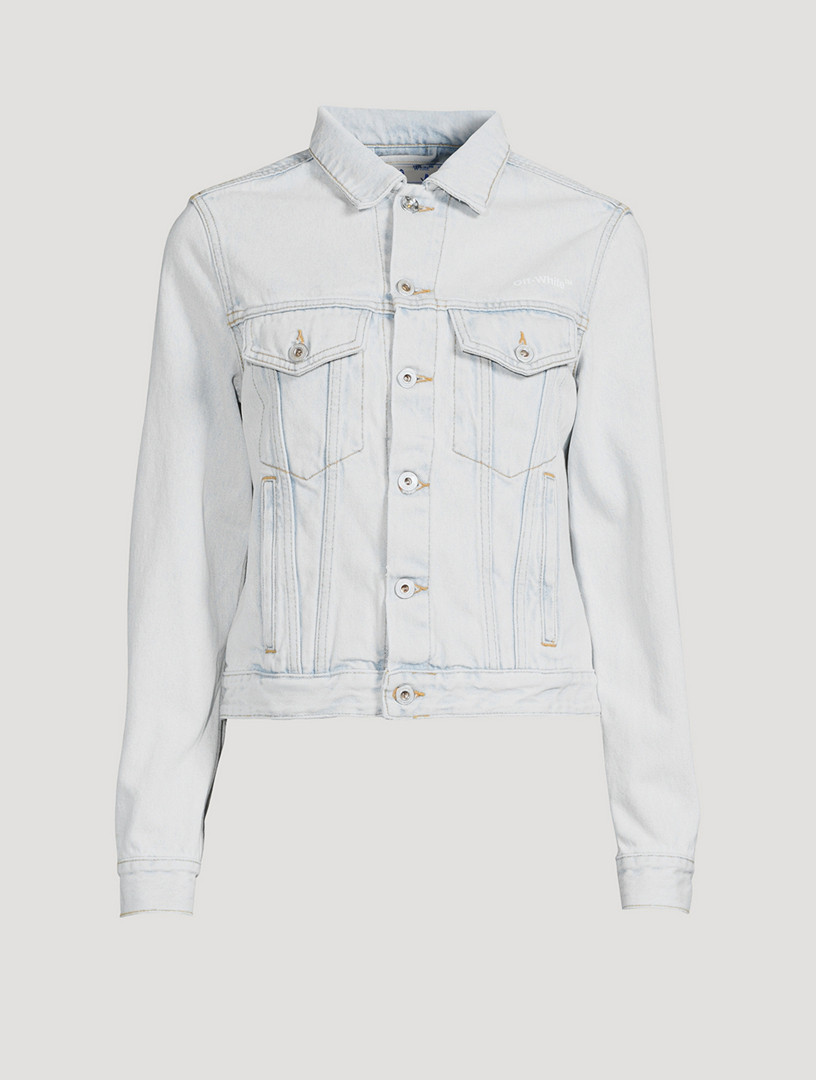 OFF-WHITE Diagonal Denim Jacket | Holt Renfrew Canada