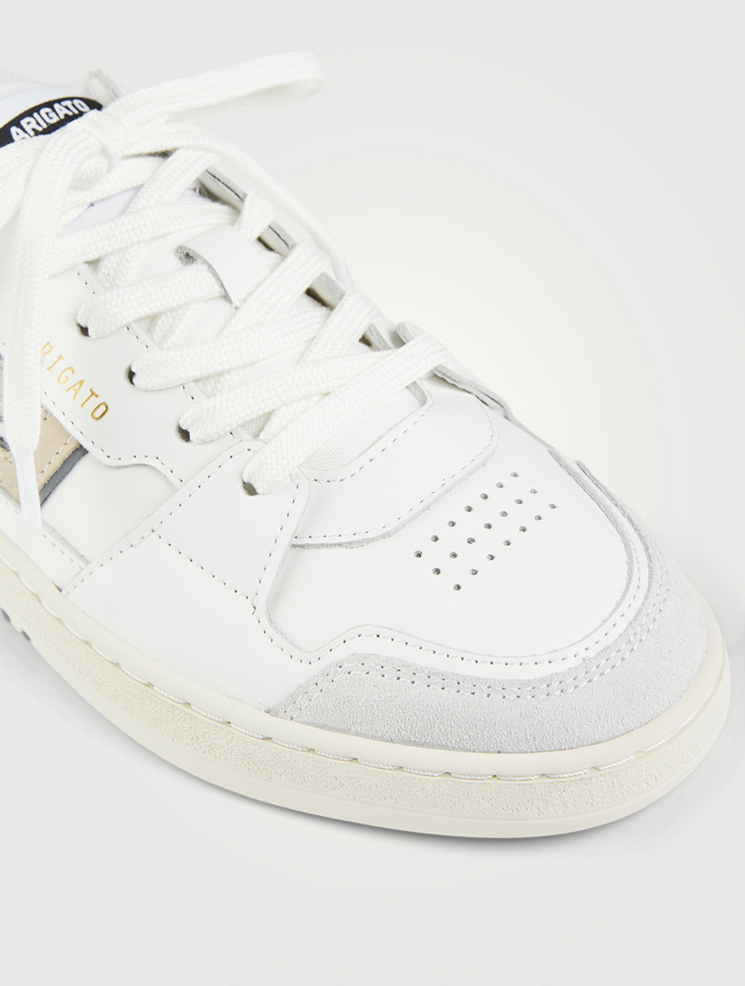 AXEL ARIGATO A-Dice Leather And Suede Sneakers Women's White