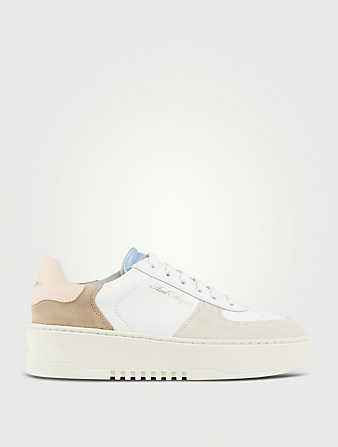 AXEL ARIGATO Orbit Leather And Suede Sneakers Women's Pink