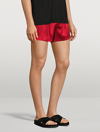 TOM FORD Silk Stretch Boxer Shorts Men's Red
