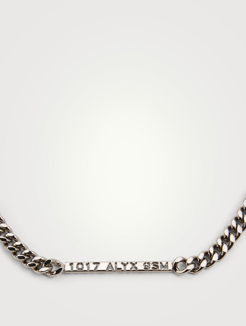 専門店では専門店ではALYX シルバーID Buckle Neckless ネックレス