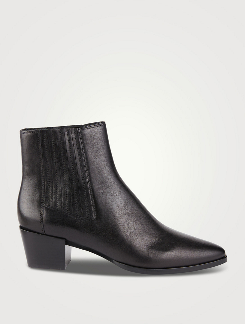 rag & bone rover leather ankle booties