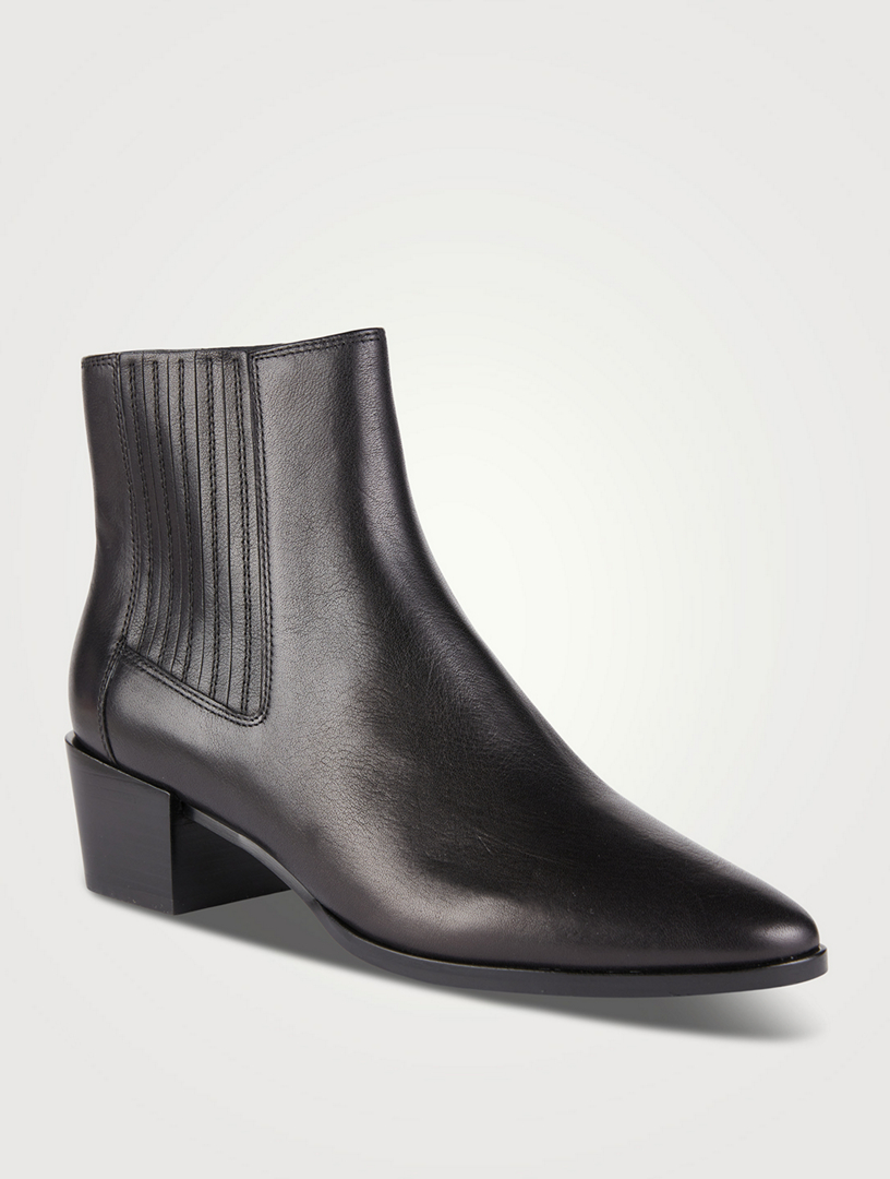 rag & bone rover leather ankle booties