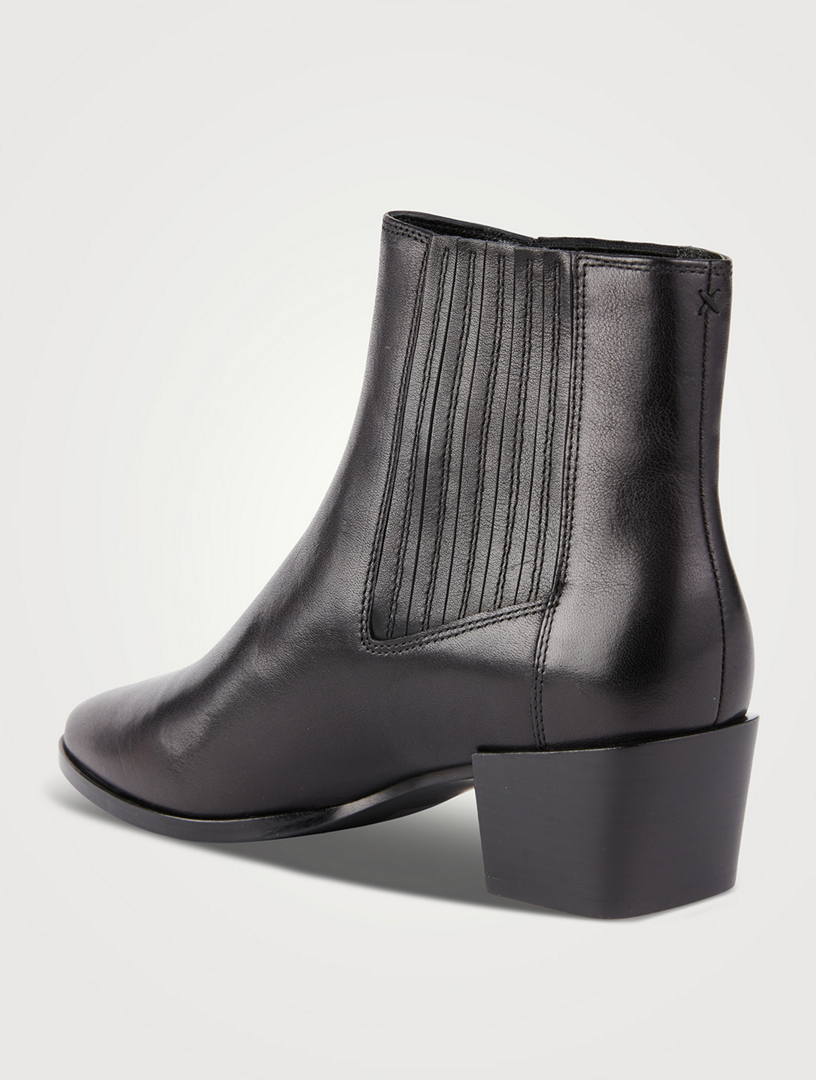 rag & bone rover leather ankle booties