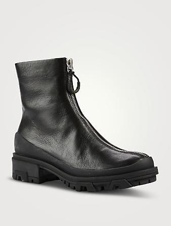 RAG & BONE Shiloh Sport Leather Zip Boots | Holt Renfrew Canada