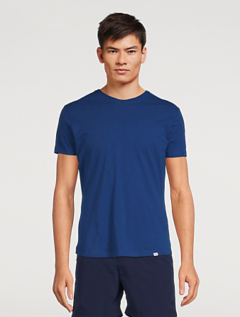 ORLEBAR BROWN OB-T Crewneck Tailored T-Shirt Hommes Bleu