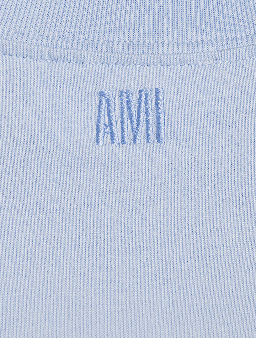 AMI PARIS Tonal Ami De Cœur T-Shirt Women's Blue