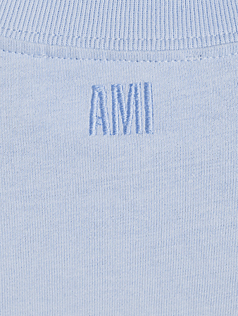 AMI PARIS Tonal Ami De Cœur T-Shirt Women's Blue