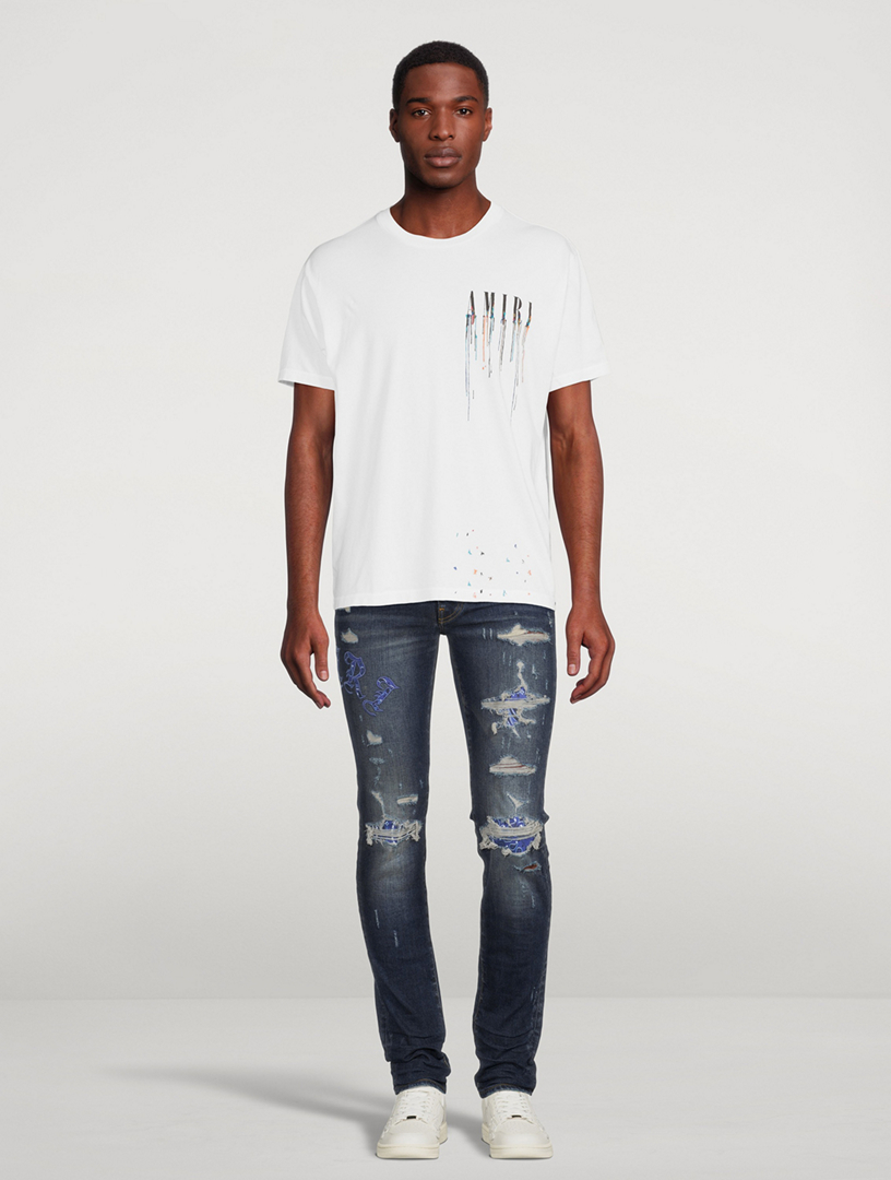 amiri old english jeans