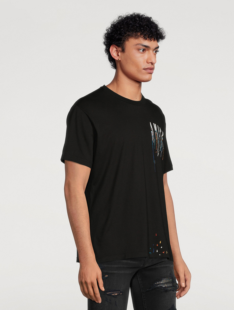 AMIRI Paint Drip Logo T-Shirt | Holt Renfrew Canada