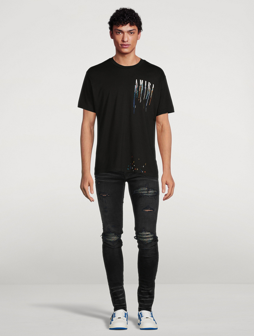 AMIRI Paint Drip Logo TShirt Holt Renfrew Canada