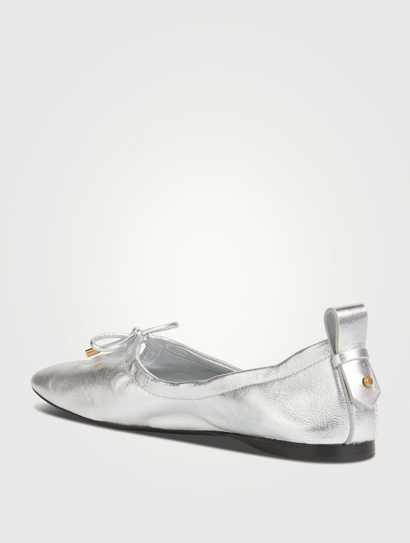 FRAME Le Sunset Leather Ballet Slippers Holt Renfrew Canada