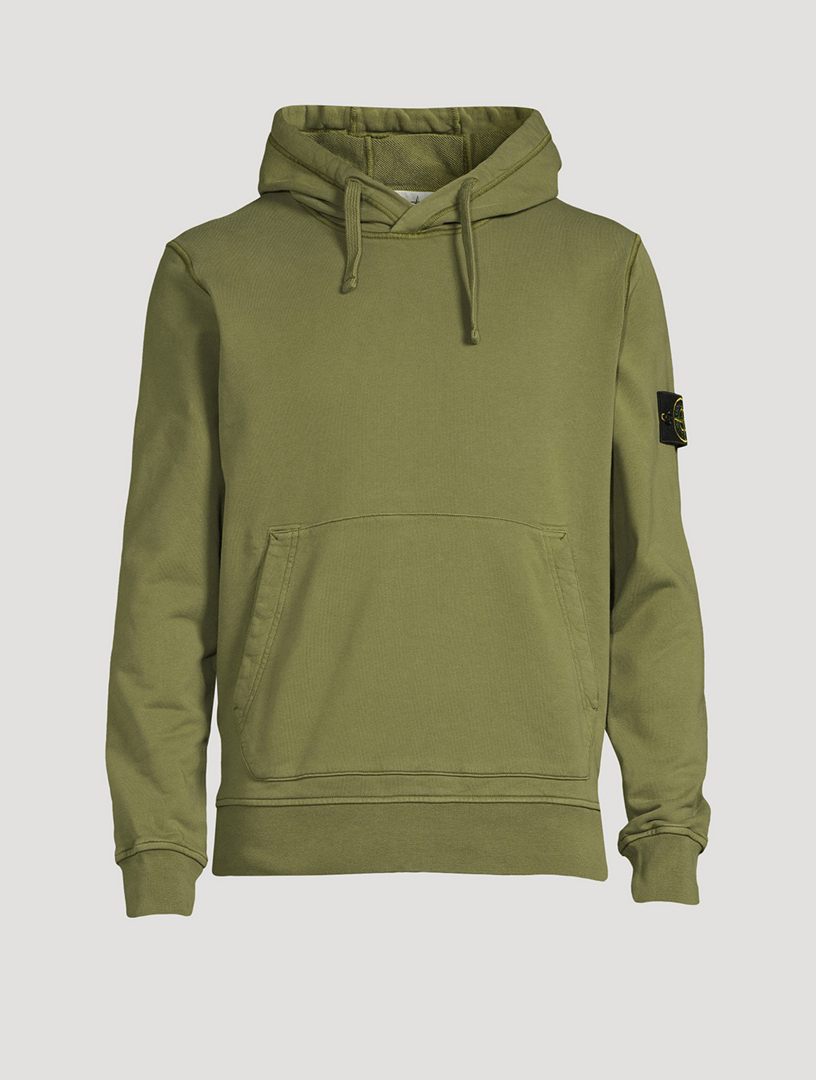STONE ISLAND Cotton Fleece Hoodie Holt Renfrew Canada