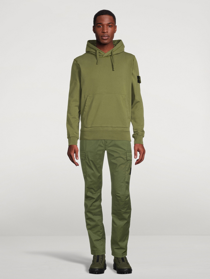 STONE ISLAND Cotton Fleece Hoodie Holt Renfrew Canada