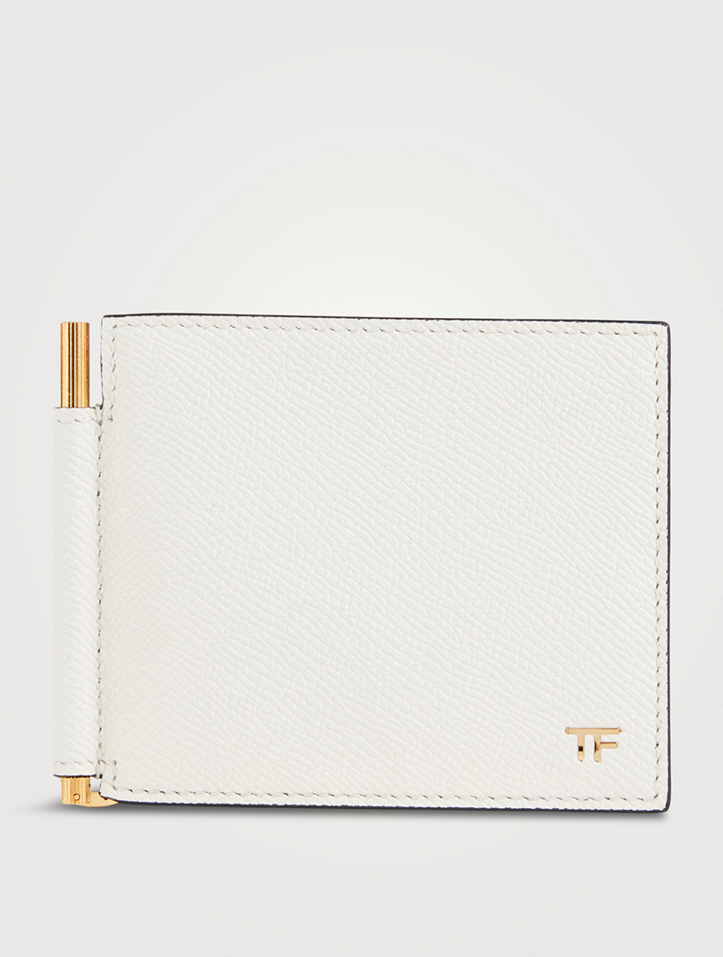 TOM FORD T Line Leather Money Clip Wallet | Holt Renfrew Canada