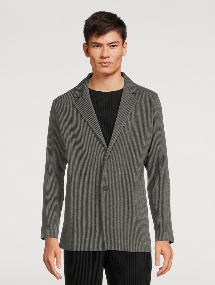 HOMME PLISSÉ ISSEY MIYAKE Wool Like Light Jacket | Holt Renfrew Canada