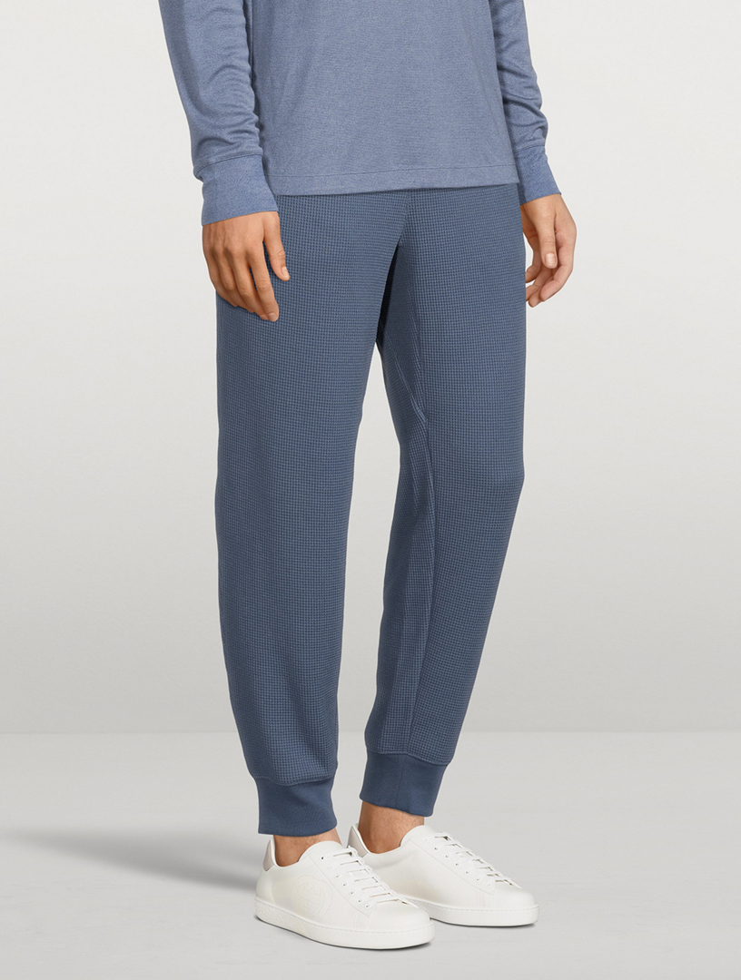 theory waffle knit jogger