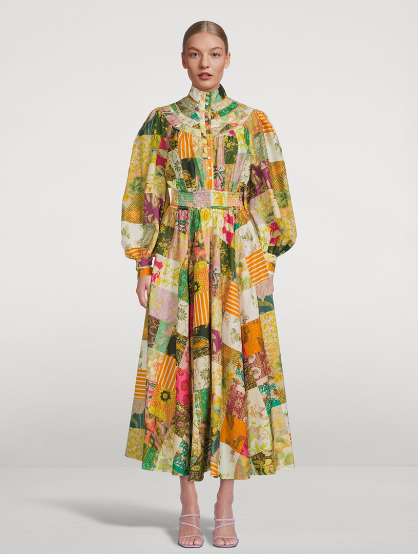 ALEMAIS Hattie Midi Dress | Holt Renfrew Canada