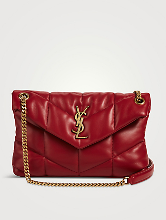 Small Loulou Puffer YSL Monogram Leather Chain Bag
