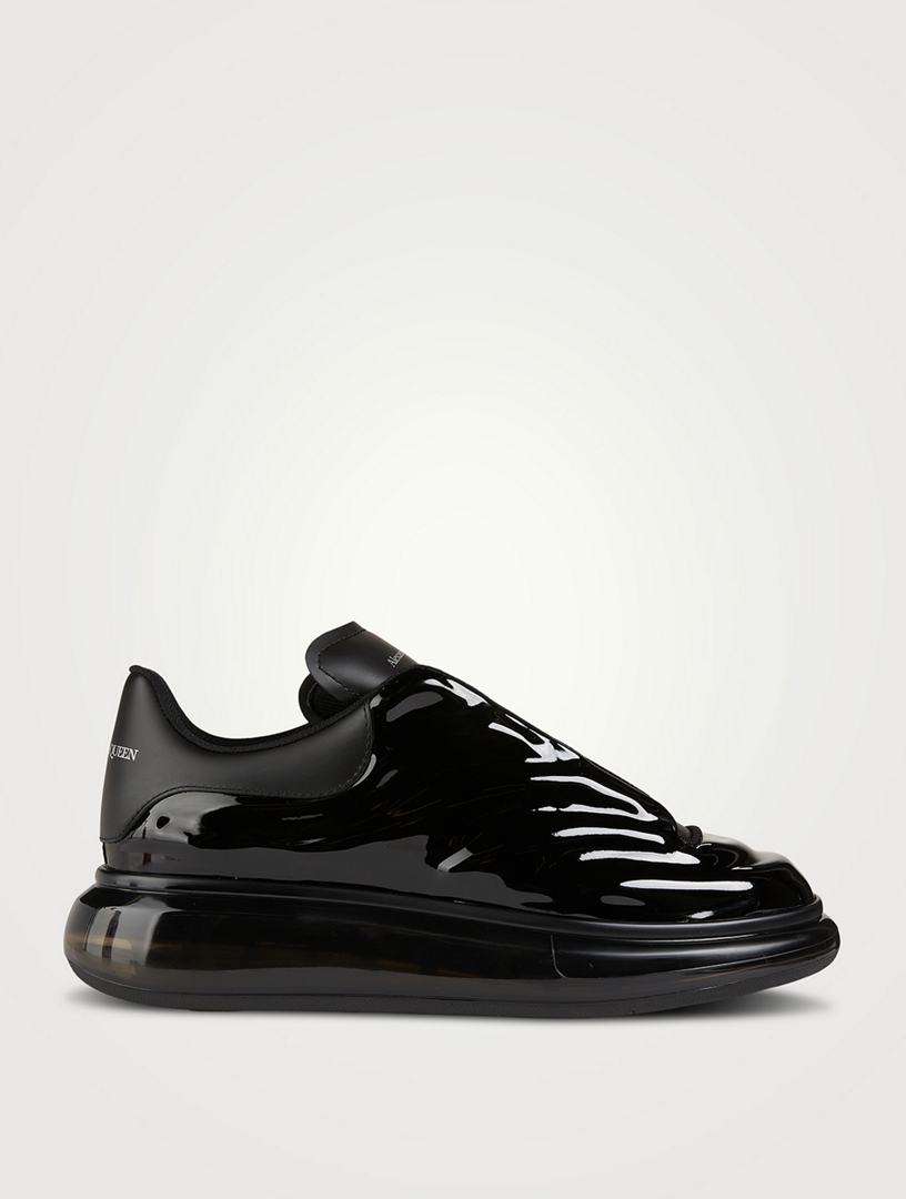 ALEXANDER MCQUEEN Lux Gloss Oversized Sneakers Mens Black