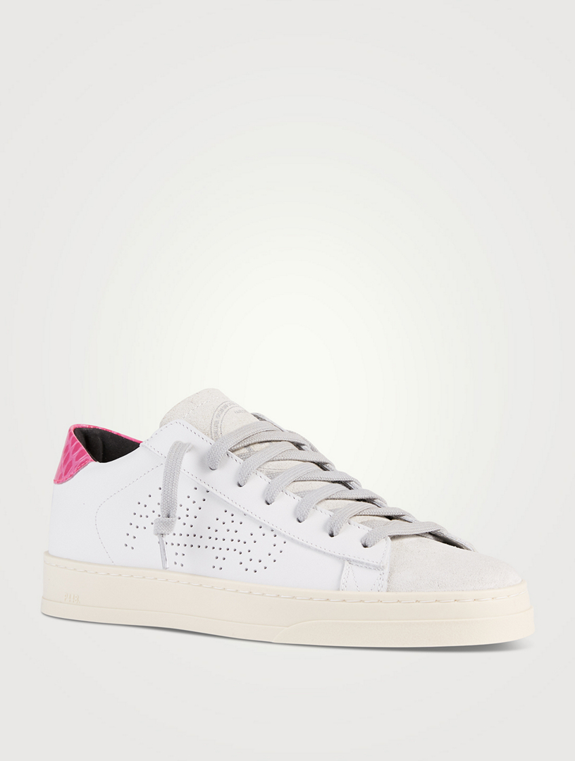 P448 Jack Perforated Leather Sneakers | Holt Renfrew Canada