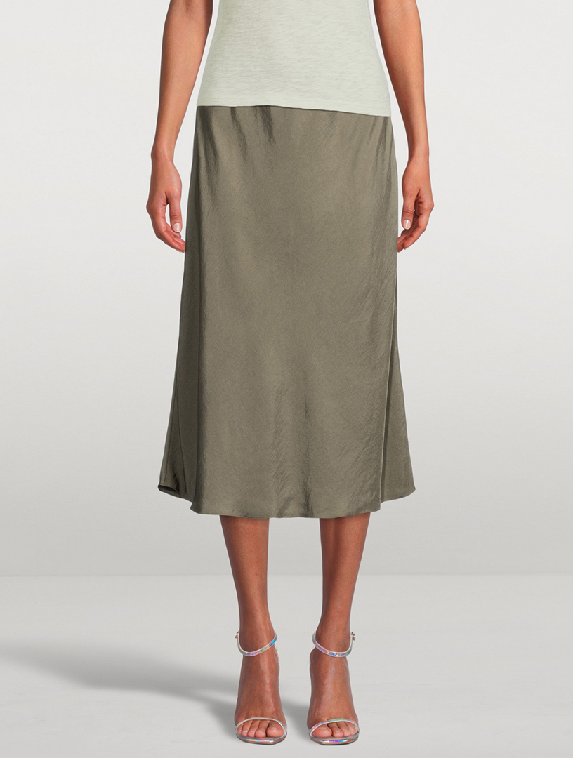 THEORY Midi Slip Skirt Holt Renfrew Canada