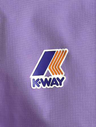 K-WAY Le Vrai 3.0 Claude Zip Jacket With Hood Women's Purple