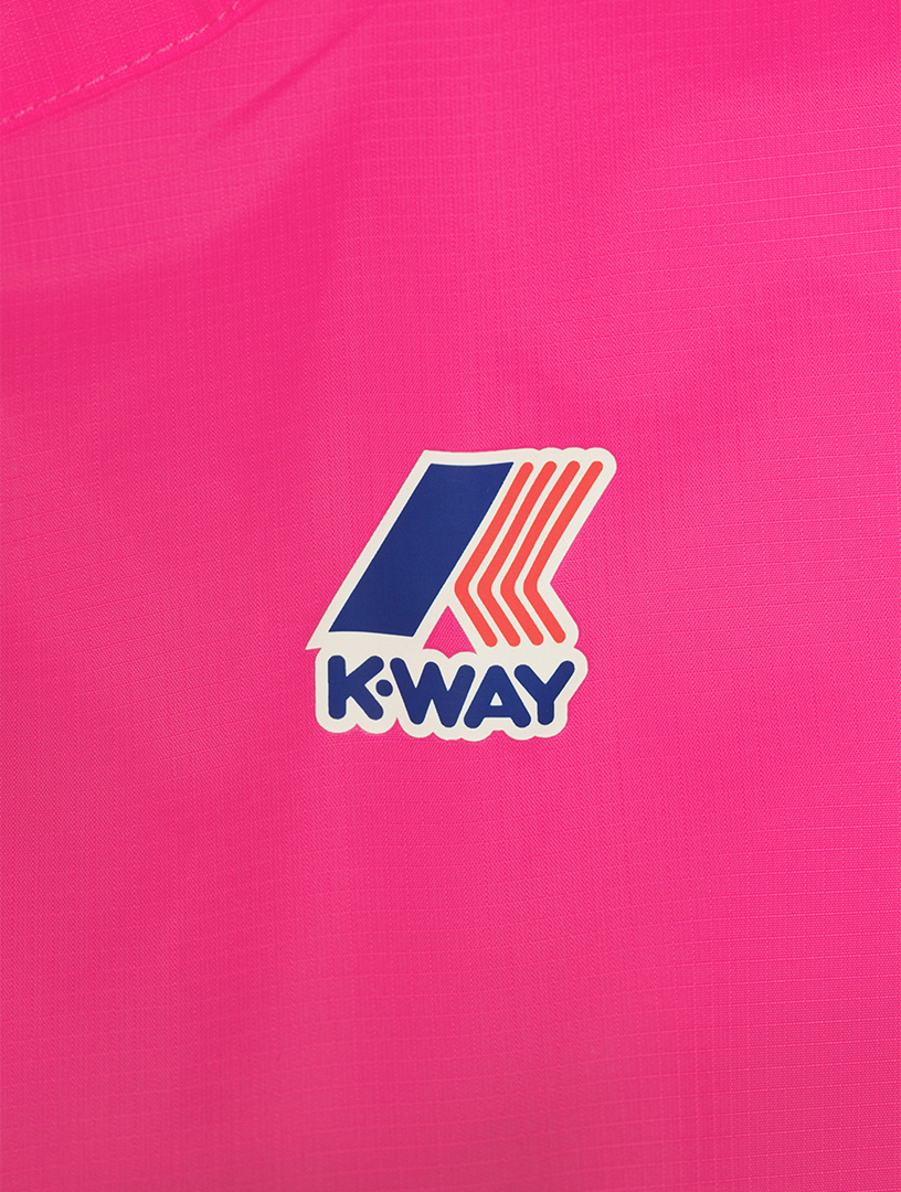 K-WAY Le Vrai 3.0 Claude Zip Jacket With Hood Women's Pink