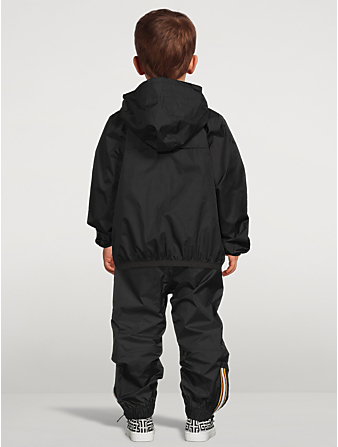 KWAY Le Vrai 3.0 Claude Zip Jacket With Hood Kids Black