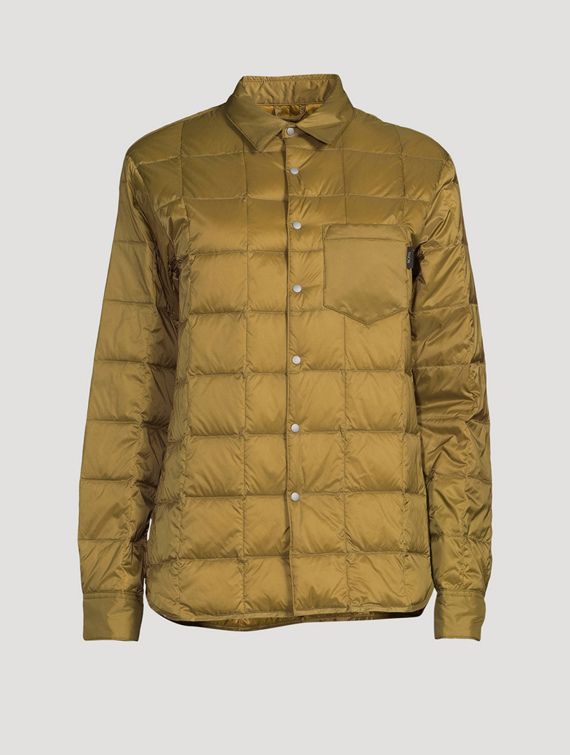 TAION Down Shirt Jacket Holt Renfrew Canada