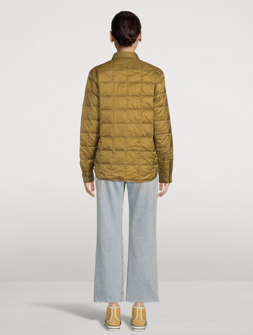 TAION Down Shirt Jacket Holt Renfrew Canada