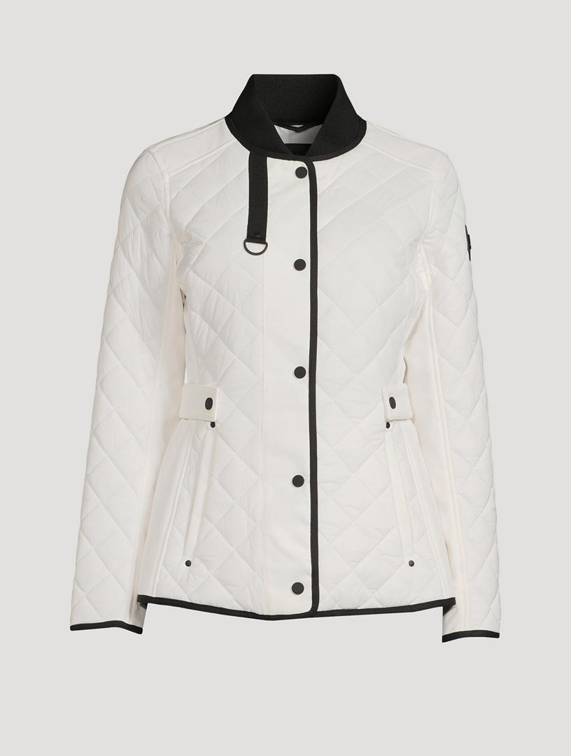 MOOSE KNUCKLES Riis Quilted Jacket Women's White