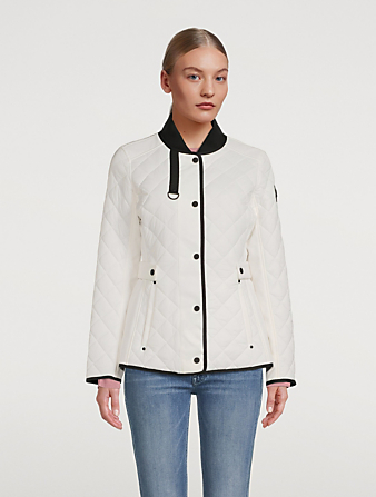 MOOSE KNUCKLES Riis Quilted Jacket Women's White