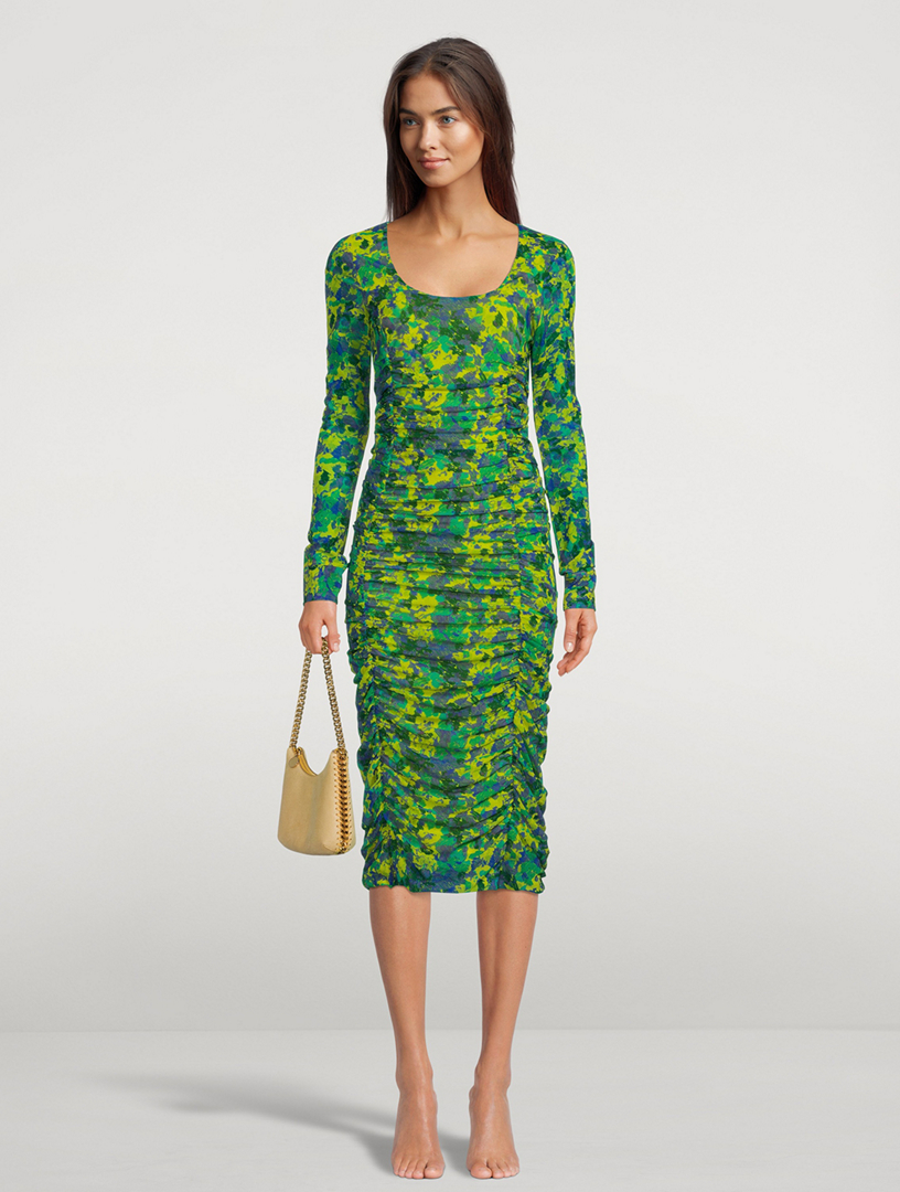 Herlipto Floral Jacquard Midi Dress | www.bauen.com.ar