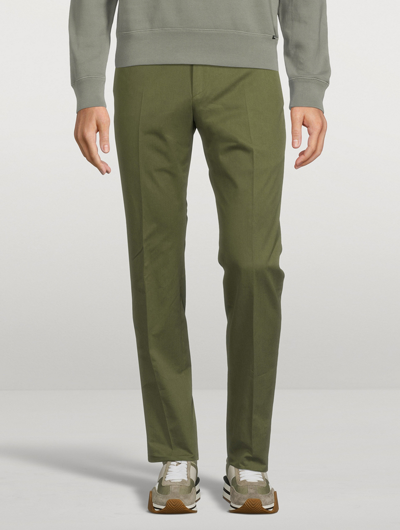 TOM FORD Atticus Cotton And Cashmere Suit Pants | Holt Renfrew Canada