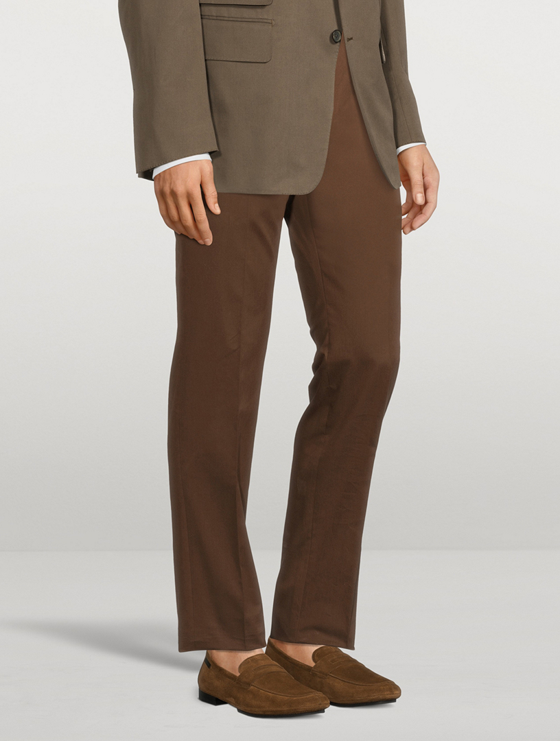 TOM FORD Atticus Cotton And Cashmere Suit Pants | Holt Renfrew Canada