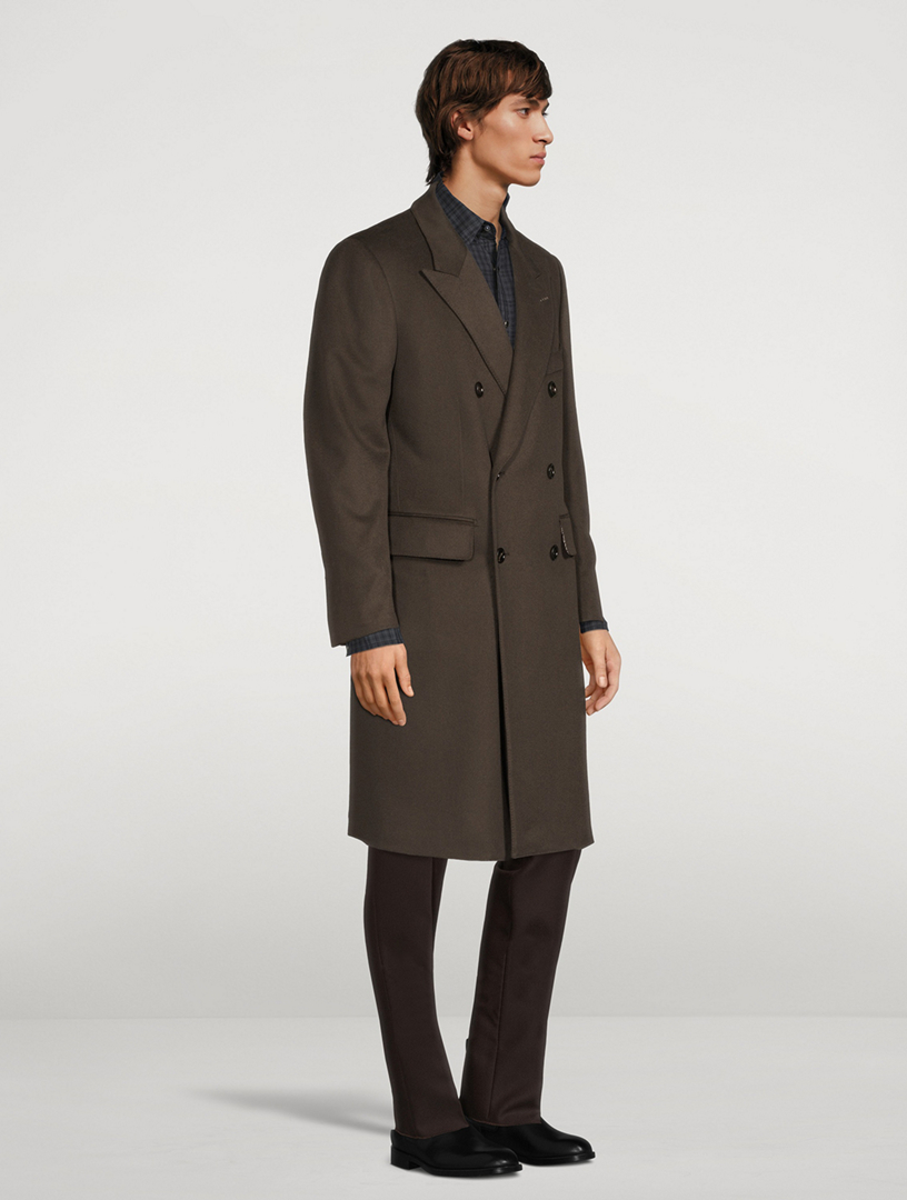 TOM FORD Cashmere Double-Breasted Coat | Holt Renfrew Canada