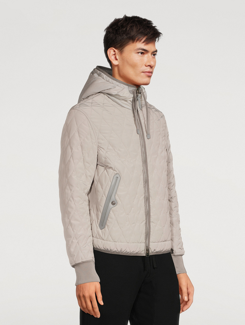 TOM FORD Diamond Quilted Jacket With Hood | Holt Renfrew Canada