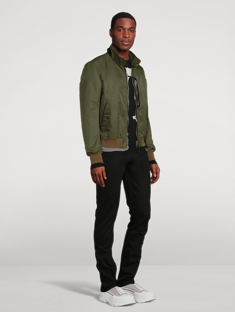 TOM FORD Nylon Compact Bomber Jacket | Holt Renfrew Canada