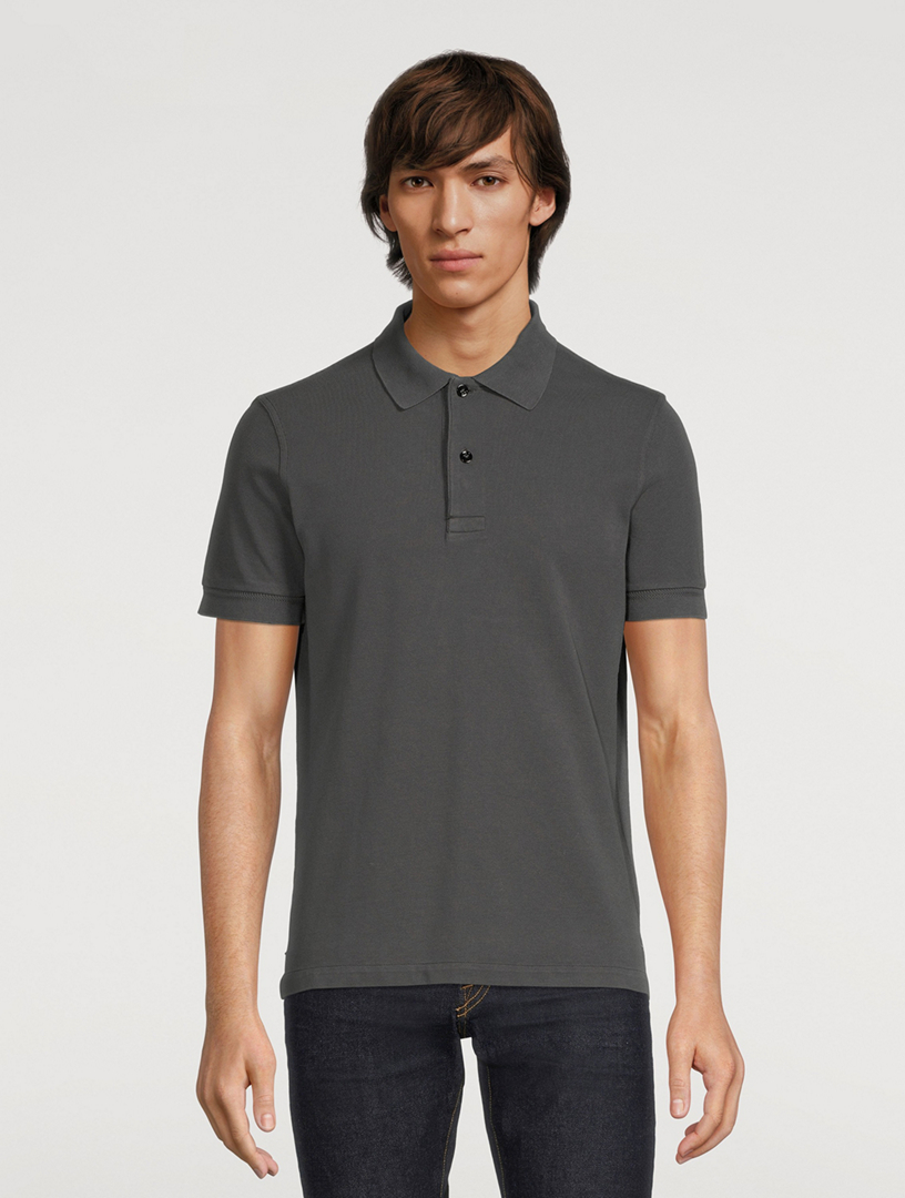 TOM FORD Tennis Piquet Polo Shirt | Holt Renfrew Canada