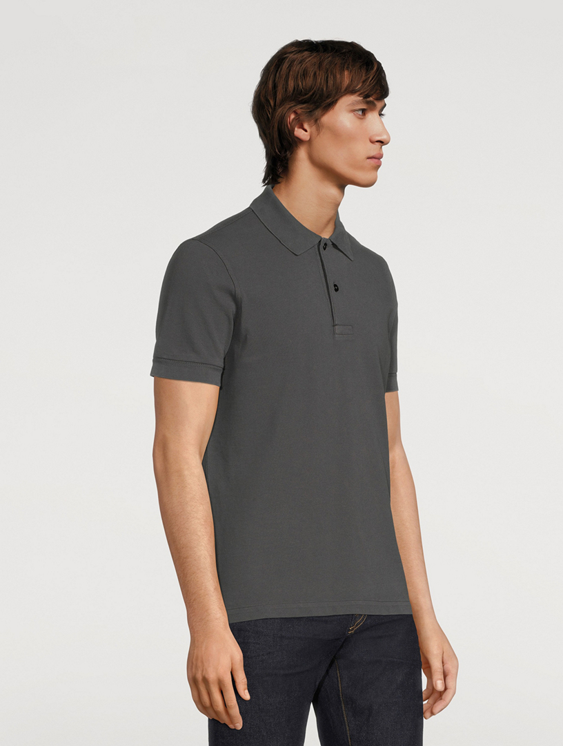 TOM FORD Tennis Piquet Polo Shirt | Holt Renfrew Canada