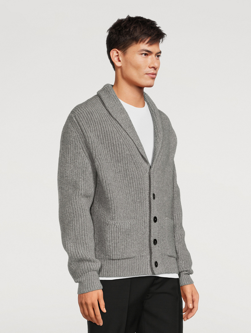 TOM FORD Cashmere Alpaca And Silk Shawl Cardigan | Holt Renfrew Canada