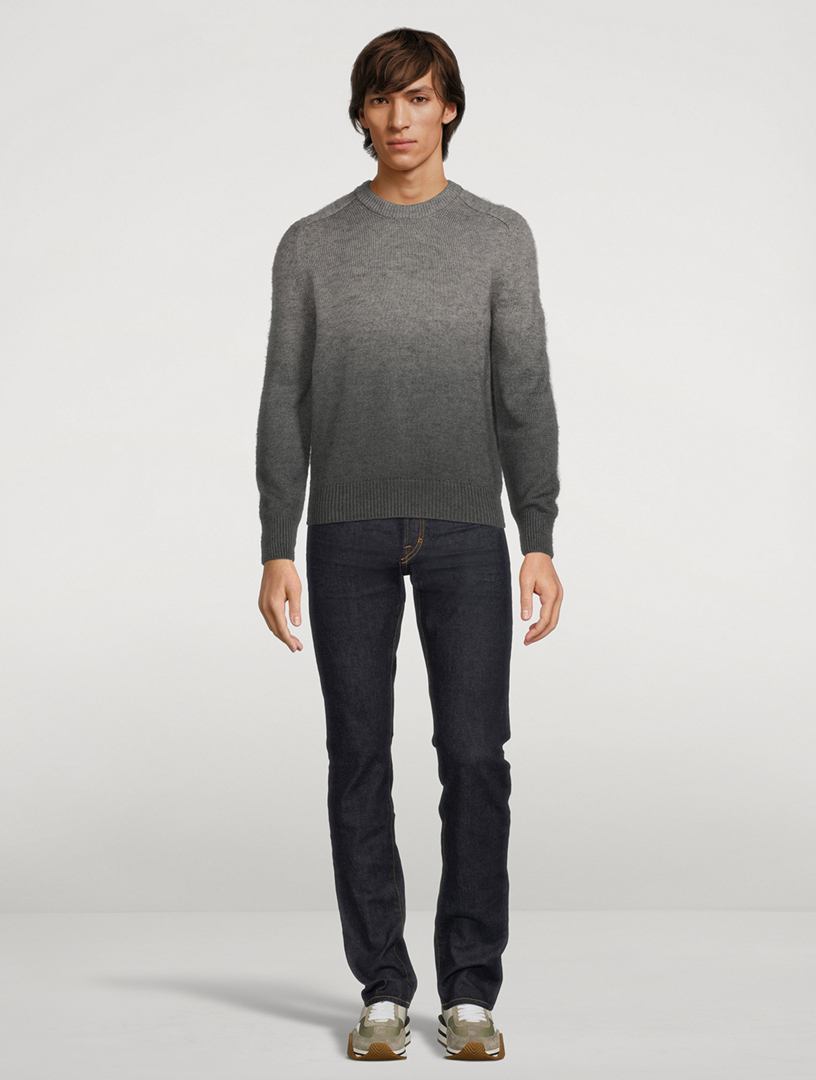 TOM FORD Cashmere Mohair And Silk Dip-Dye Sweater | Holt Renfrew Canada
