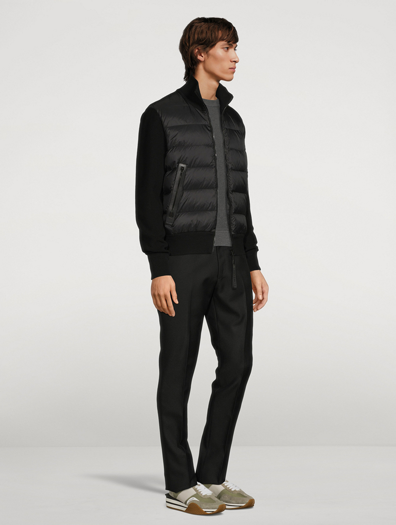 TOM FORD Wool Zip Down Jacket | Holt Renfrew Canada