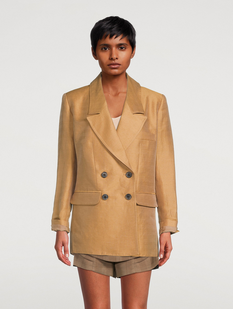 SMYTHE Oversized Double-Breasted Blazer | Holt Renfrew Canada