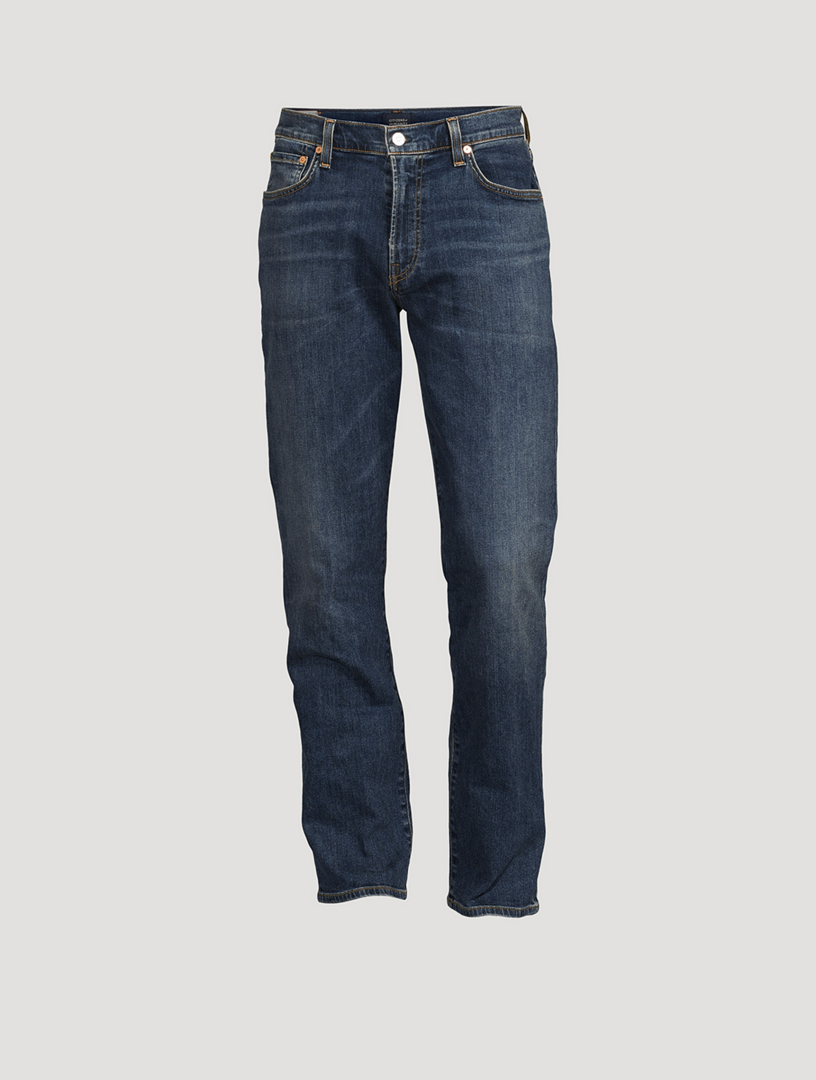 CITIZENS OF HUMANITY Elijah Relaxed Straight-leg Jeans Mens Blue