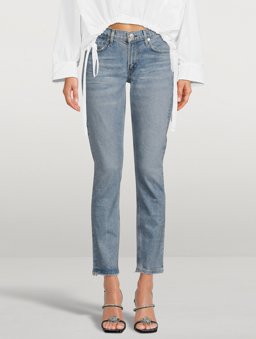 CITIZENS OF HUMANITY Inga Low-Rise Slim Jeans | Holt Renfrew Canada