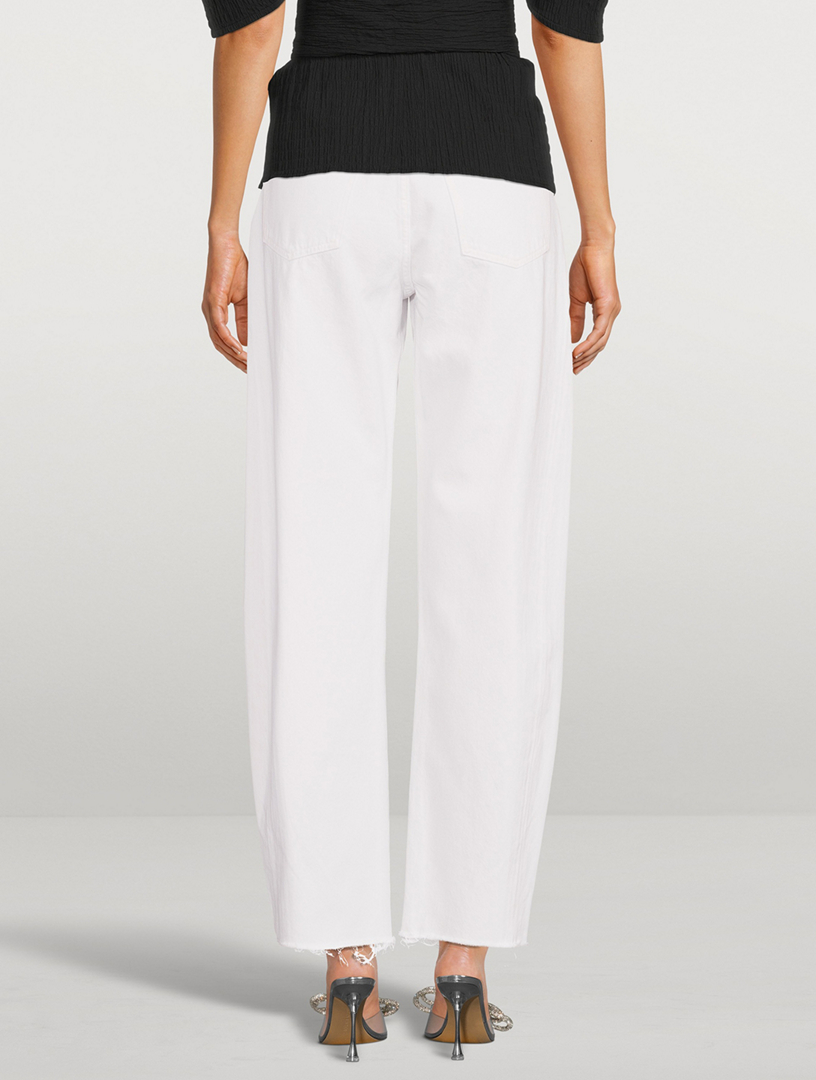 agolde tapered high rise baggy jean